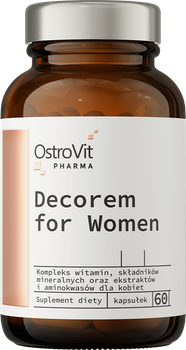 Suplement diety OstroVit Pharma Decorem Dla Kobiet 60 kapsułek (5903246226409)
