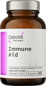 Харчова добавка OstroVit Pharma Immune Aid 90 капсул (5903246226188)