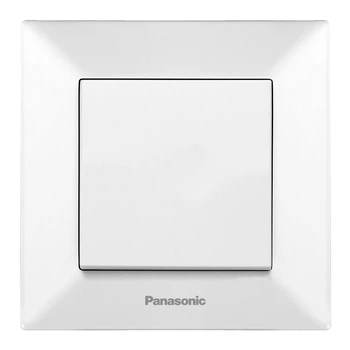 Выключатель одинарный Panasonic Arkedia Slim белый WNTC0001-2WH