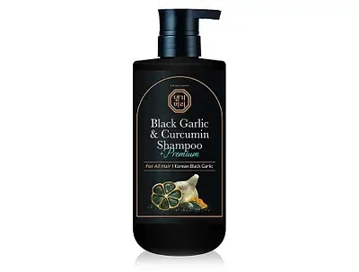 Шампунь для волосся з екстрактом чорного часнику та куркуми Daeng Gi Meo Ri Black Garlic & Curcumin Shampoo 500 ml