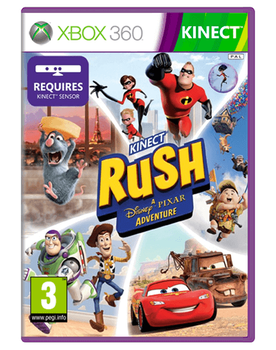 Игра Microsoft Xbox 360 Kinect Rush: A Disney Pixar Adventure Английская Версия Б/У