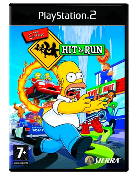 Игра RMC PlayStation 2 The Simpsons: Hit & Run Русские Субтитры