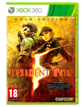 Игра Microsoft Xbox 360 Resident Evil 5 Gold Edition Английская Версия Б/У