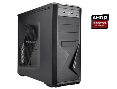 ПК Б-класс Zalman Z9 Tower / AMD Phenom II X4 965 BE (4 ядра по 3.4 GHz) / 16 GB DDR3 / 256 GB SSD + 1000 GB HDD / AMD Radeon R9 270X, 2 GB GDDR5, 256-bit / DVD-ROM / 500W б/у