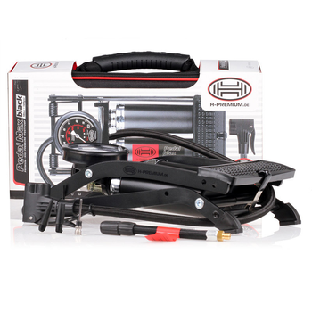 Двухцилиндровый насос "PEDAL MAX PRO Black Edition" Heyner 225010