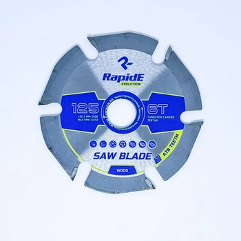 Дискова пила RapidE Basic Series по дереву 125х22.23х6T (НФ-00002168)
