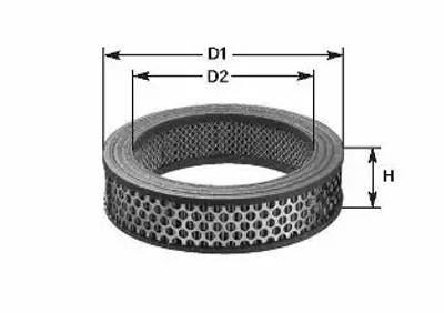 Фильтр воздушный ARO 10, OPEL ASCONA, CLEAN FILTERS (MA176)