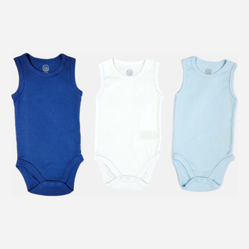 Komplet body-koszulek dziecięcych 3 szt dla chłopca Cool Club CUB2201464-00-P 86 cm Wielokolorowy (5903977100337)
