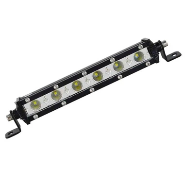 Светодиодная балка (дополнительная фара) свет 6 LED 3030 18*2,4 см Ближний свет 10-30V 18W (05103)
