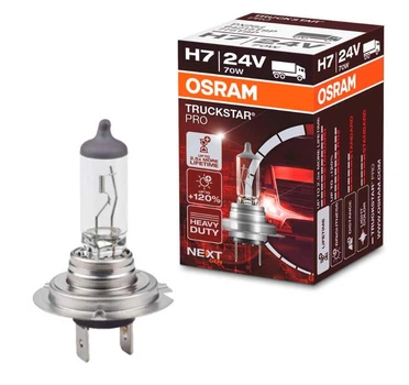 Галогенна лампа Osram H7 24V 70W 64215TSP FS Truckstar PRO +120% (02001)