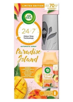 Автоматичний освіжувач повітря Air Wick Paradise Island Limited Edition (білий) 250мл