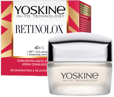 Krem do twarzy Yoskine Retinolox odmładzający nocny 60+ 50 ml (5900525086358)