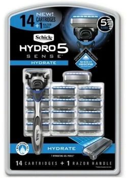 Бритва мужская Schick Hydro 5 (станок + 14 запасных картриджей)
