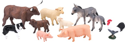 Набір фігурок Mojo Farm Animals Pet Models 10 шт (5031923800304)