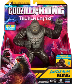 Figurka Playmates Toys Godzilla & Kong The New Empire Battle Roar Kong 17 cm (0043377355076)