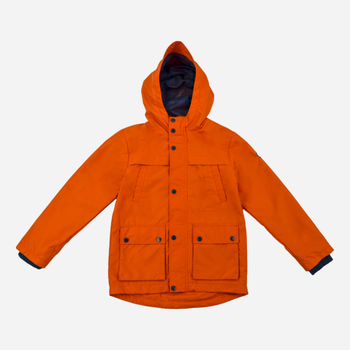 Підліткова демісезонна куртка для хлопчика Cool Club COB2410161 140 см Помаранчева (5903977140371)