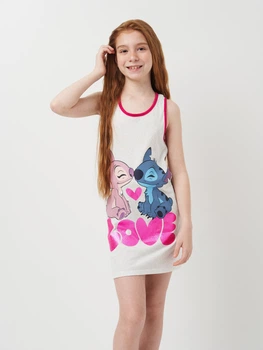 Детский летний сарафан для девочки Disney Lilo Et St EX1278.REC 110-116 см Белый (3609087058323)