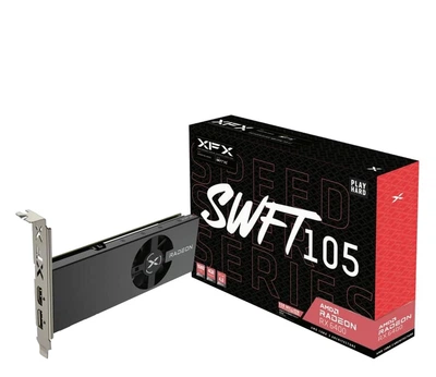 Відеокарта XFX Radeon RX 6400 SPEEDSTER SWFT105 4GB GDDR6 (RX-64XL4SFG2)