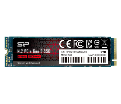 SSD накопичувач Silicon Power P34A80 2 TB (SP002TBP34A80M28)