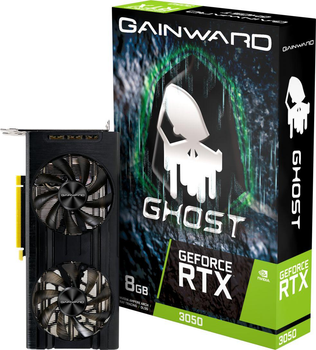 Відеокарта Gainward GeForce RTX 3050 Ghost (NE63050019P1-190AB)