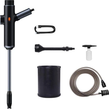 Мінімийка високого тиску Baseus Dual Power Portable Electric Car Wash Spray Nozzle Black (TZCRDDSQ-01)