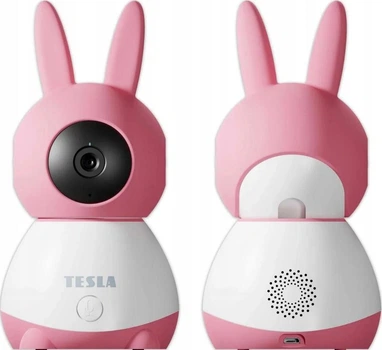 IP-камера відеоспостереження Tesla Smart Camera 360 Baby Pink