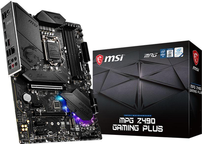 Материнська плата MSI MPG Z490 Gaming Plus
