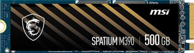 SSD накопичувач MSI Spatium M390 500 GB M.2 (S78-440K170-P83)