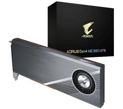 SSD накопичувач Gigabyte Aorus Gen4 AIC 8 TB (GP-ASACNE6800TTTDA)