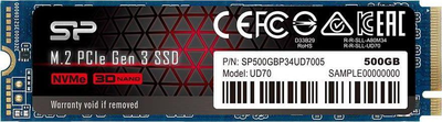SSD накопичувач Silicon Power UD70 500 GB (SP500GBP34UD7005)