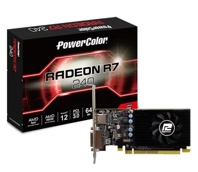 Відеокарта PowerColor AMD Radeon R7 240 2GB (AXR7 240 2GBD5-HLEV2)