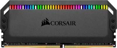 Пам'ять для настільних комп'ютерів Corsair 32 GB (2x16GB) DDR4 4000 MHz Dominator Platinum RGB Black (CMT32GX4M2K4000C19)