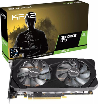 Відеокарта KFA2 GeForce GTX 1660 Super (1-Click OC) (60SRL7DSY91K)