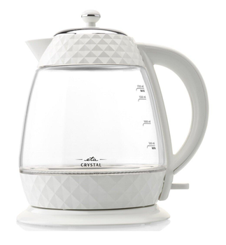 Електрочайник ETA Crystal 315490010 White