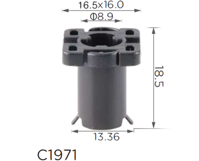 Крепление молдингов/дверей Land Rover (DCE100560, 14475)