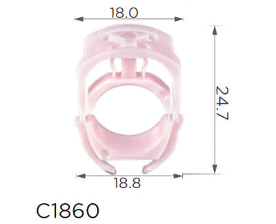 Держатель топливопровода Ford (7L3Z9S317B, 7L3Z-9S317-B)