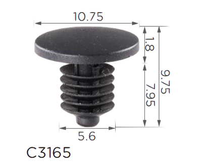 Держатель обшивки Honda, Acura (90651TG7000, 90651-TG7-000)