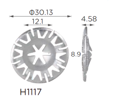 Шайба d=30.2mm Audi, VW, Ford (N90796501, N90796502, 20532)