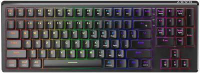 Клавіатура 1stPlayer GA87 сині перемикачі Чорна РК 256366