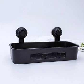 Полка в ванную на вакуумных присосках IwConcept RS-9 Black восстановленная