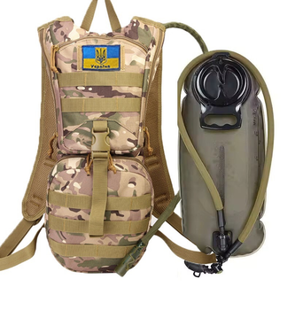 Тактический гидратор-рюкзак MOLLE  3 л питьевая система Мультикам KT6004806