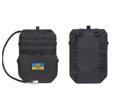 Тактический гидратор-рюкзак Solve MOLLE  - 3 л Черный питьевая система KT6005202