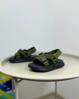 Детские босоножки 27 хаки 1355