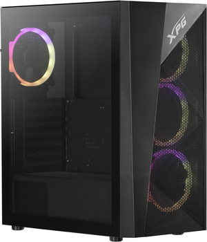 Корпус ADATA XPG Lander 500 ARGB Black (LANDER5004A-BKCWW)