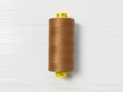 Нитки Gutermann #120 арт. 842, Коричневый, №120, полиэстер 100%