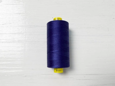 Нитки Gutermann #120 арт. 4833, Синий, №120, полиэстер 100%
