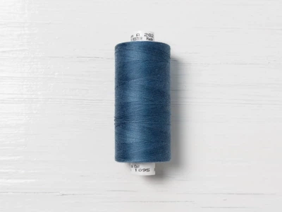 Нитки Gutermann #120 арт. 1095, Синий, №120, полиэстер 100%