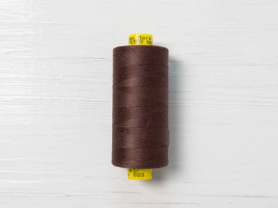 Нитки Gutermann #120 арт. 883, Коричневый, №120, полиэстер 100%