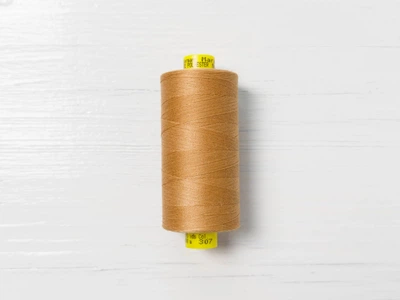 Нитки Gutermann #120 арт. 307, Коричневый, №120, полиэстер 100%