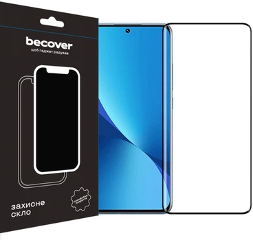 Защитное стекло BeCover для смартфона Xiaomi Redmi 13/13x Black (BC_711524)